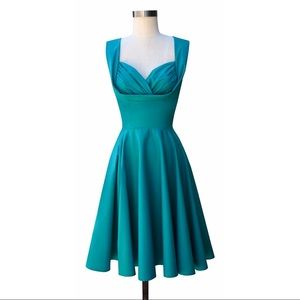 SOLD💨Trashy Diva Honey Dress in Teal, size 12